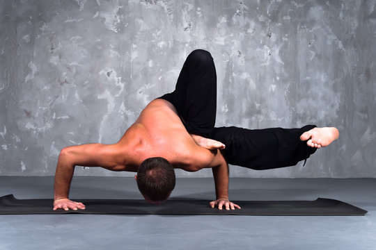 Yoga Pose: Flying Man