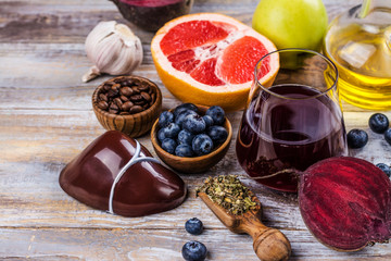 Foods for healthy liver