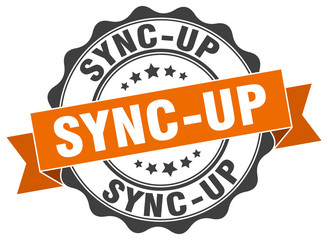 sync-up stamp. sign. seal
