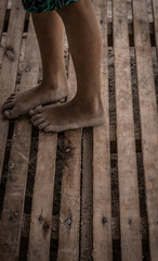 P&eacute; sujo alma limpa