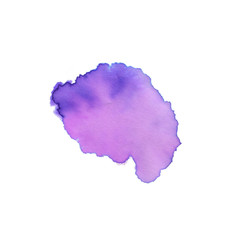 Paint brush watercolor stain spot hand drawn