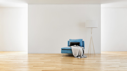 large luxury modern bright interiors Living room illustration 3D rendering computer digitally...