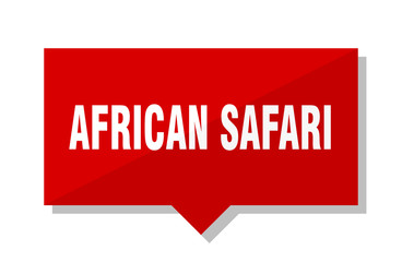 african safari red tag
