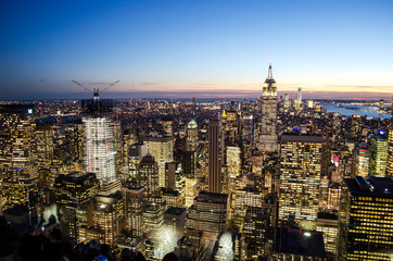 Obraz premium New York City at Night