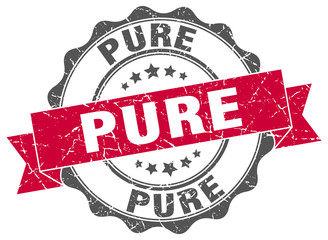 Obraz premium pure stamp. sign. seal