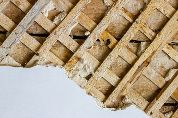 wall repair old decor background