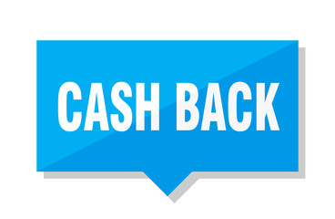 cash back price tag