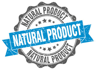 natural product stamp. sign. seal