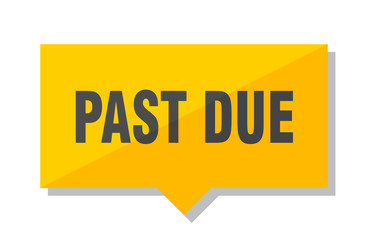 past due price tag