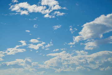 Sky and clouds background