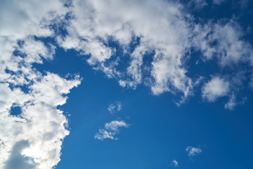 Sky and clouds background