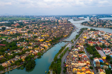 Ancient yellow houses of Hoi An ancient town