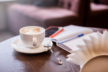 Cup of coffee while working