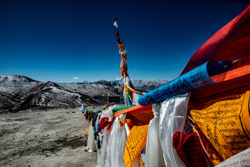 Blue sky in Tibet