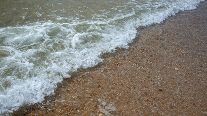 Wellen am Strand - Wellenbrechen Strand Meer