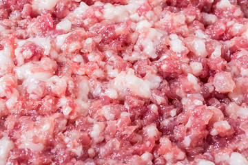 Super appetite of fresh pork puree / meat filling