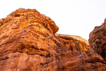 Badami cave structure
