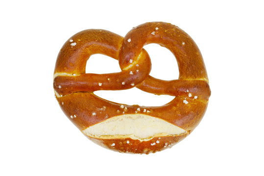 pretzel food isolated