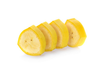 banana isolated on white background