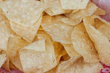 Crispy Tortilla Chips snack