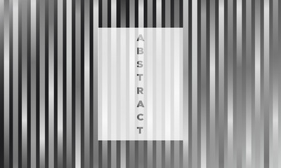 Abstract Geometric Striped Poster.