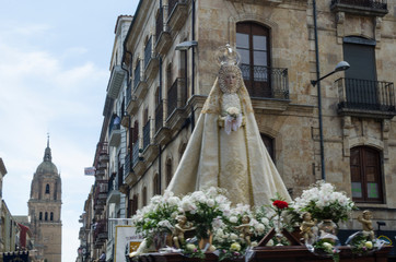 PROCESION DEL ENCUENTRO DOMINGO DE RESURRECCION SALAMANCA 2017