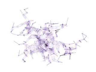 surreal futuristic digital 3d design art abstract background fractal illustration for meditation and decoration wallpaper