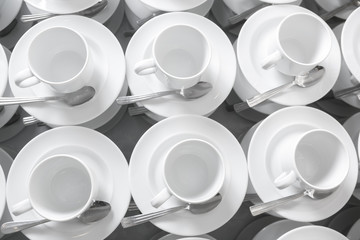Range of coffee cups