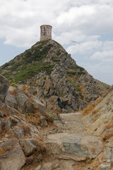 Przylądek Pointe de la Parata, niedaleko Ajaccio (Korsyka)