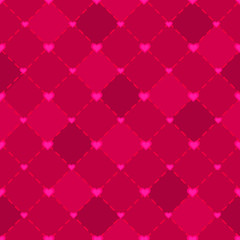 Heart seamless pattern. Love background. Valentine card