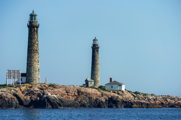 Thatcher Island Twin Lights Gloucester