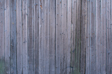 Obraz premium Old gray wooden wall