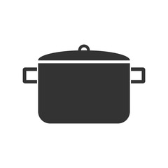 Pot icon flat