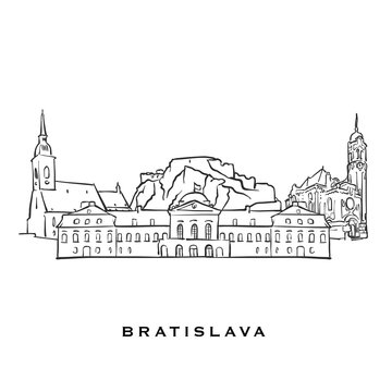 Bratislava Slovakia famous architecture