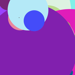 Circle geometric great abstract background multicolored pattern