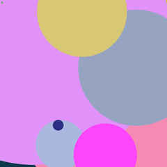 Circle geometric elegant abstract background multicolor pattern