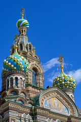 Fototapeta na wymiar church in St Petersburg