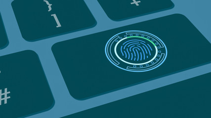 fingerprint scanner concept