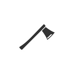 Axe icon flat
