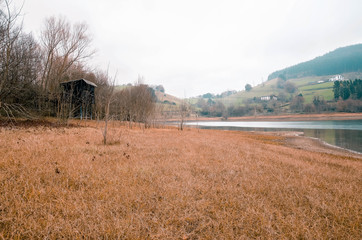 Reservoir of Urkulu, Guipuzcoa, Basque Country
