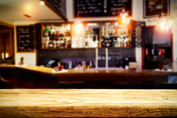 Table background and bar interior 