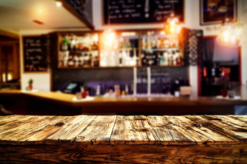 Table background and bar interior 