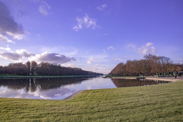 Canal at Versailles castle