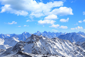 Fototapeta na wymiar main caucasus ridge
