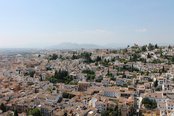 Fototapeta na wymiar Granada Panorama