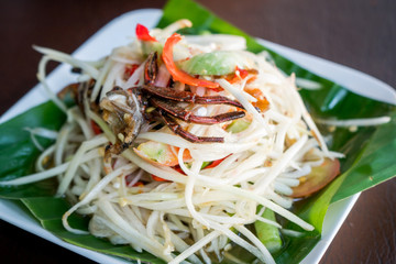 papaya salad, som tum