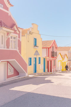 Typical neighbourhood in Aveiro, Portugal
