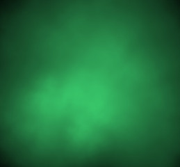 Ufo green blurred fractal background. Fantasy fractal texture. Digital art. 3D rendering. Computer generated image.
