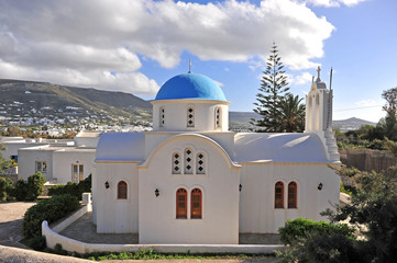 Traditional church on Paros island, Cyclades
