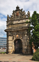 Berliner gate in Szczecin. Poland